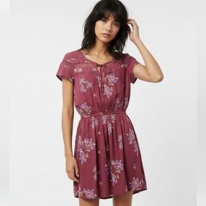 Matilda Jane Dress Mini Floral Boho Cottage Casual Summer S